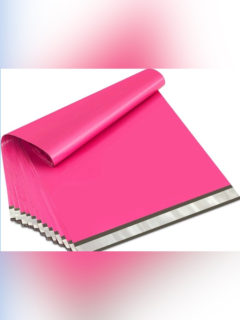 19x24 PINK POLYMAILERS
